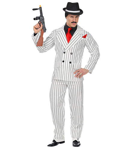 e-carnavalskleding-SYK Gangster pak wit