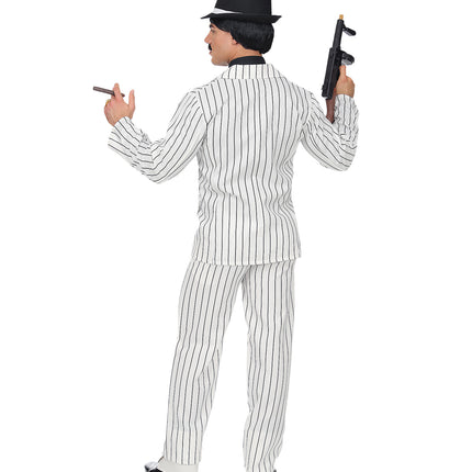 e-carnavalskleding-SYK Gangster pak wit