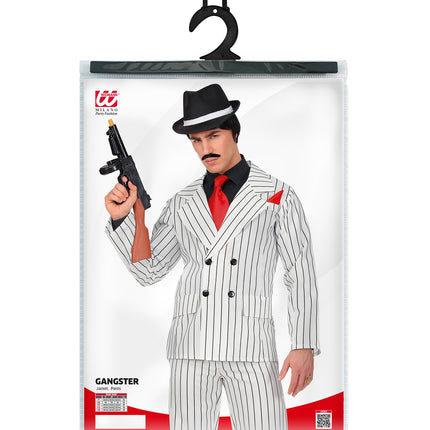 e-carnavalskleding-SYK Gangster pak wit
