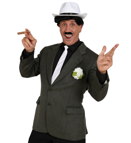 e-carnavalskleding-SYK Gangster verkleedset wit