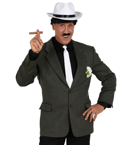 e-carnavalskleding-SYK Gangster verkleedset wit