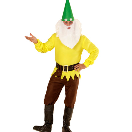e-carnavalskleding-SYK Geel kabouterpak