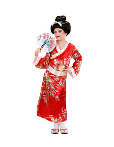 e-carnavalskleding-SYK Geisha jurk Japanse Yuki kinderen