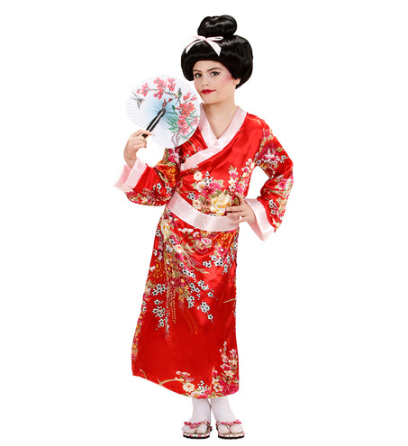 e-carnavalskleding-SYK Geisha jurk Japanse Yuki kinderen