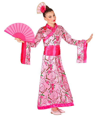 e-carnavalskleding-SYK Geisha jurk kind