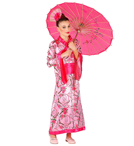 e-carnavalskleding-SYK Geisha jurk kind