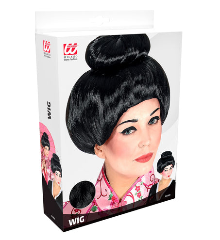 e-carnavalskleding-SYK Geisha pruik Tippi wan