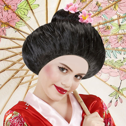 e-carnavalskleding-SYK Geisha pruiken voor Japanse kleding