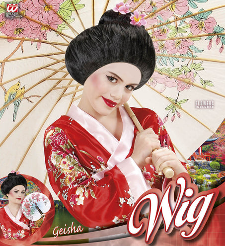 e-carnavalskleding-SYK Geisha pruiken voor Japanse kleding