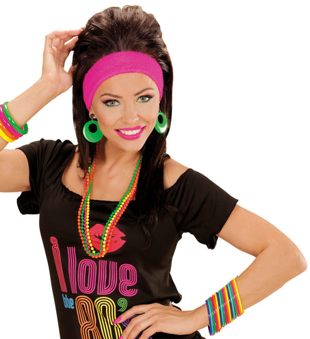 e-carnavalskleding-SYK Gekleurde armbanden neon disco