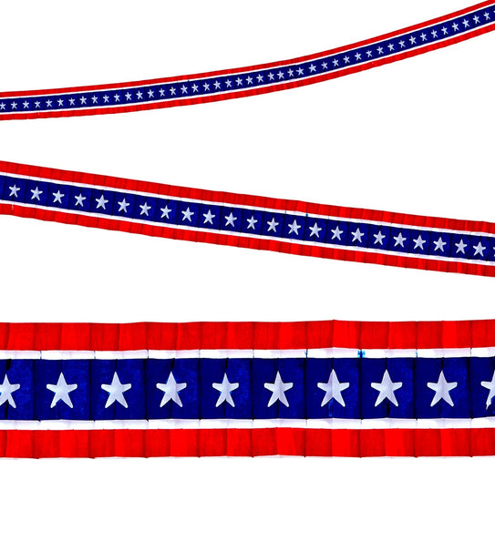 e-carnavalskleding-SYK Geplooide USA slinger
