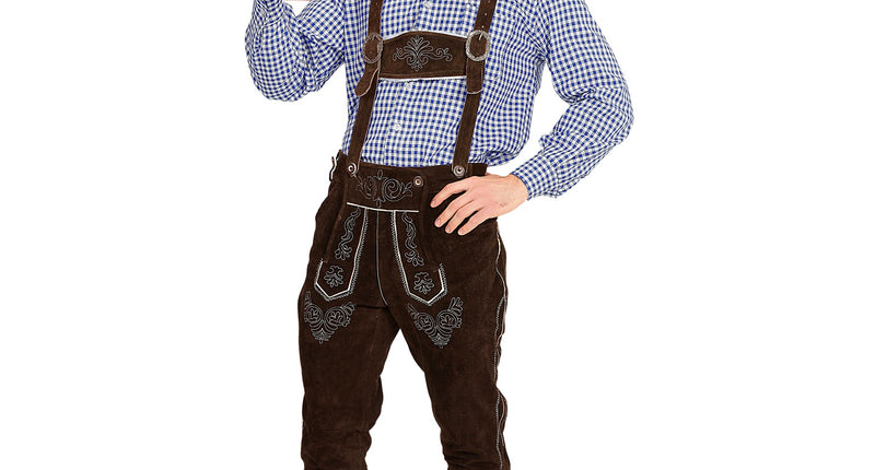 e-carnavalskleding-SYK Geruit shirt Gustav