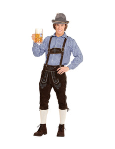 e-carnavalskleding-SYK Geruit shirt Gustav
