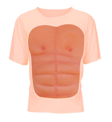 e-carnavalskleding-SYK Gespierd shirt six pack heren