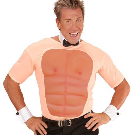 e-carnavalskleding-SYK Gespierd shirt six pack heren