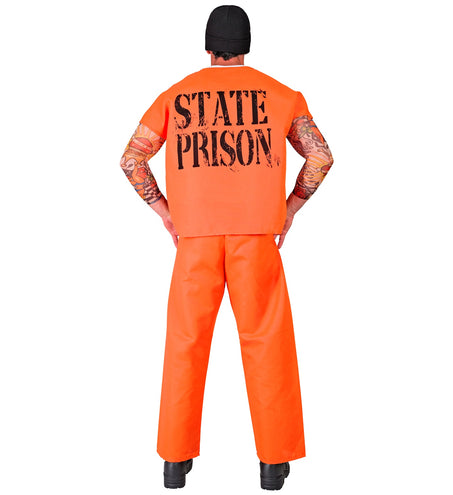 e-carnavalskleding-SYK Gevangene Inmate orange is the new black