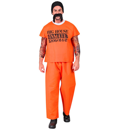 e-carnavalskleding-SYK Gevangene Inmate orange is the new black