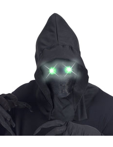 e-carnavalskleding-SYK Gezichtsloos Masker Met Kap Groen Licht