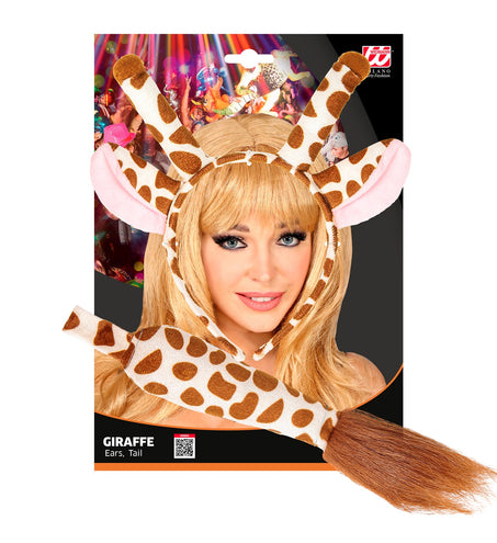 e-carnavalskleding-SYK Giraffe oren met staart