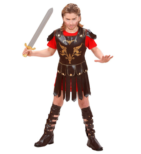 e-carnavalskleding-SYK Gladiator pak kinderen Gio