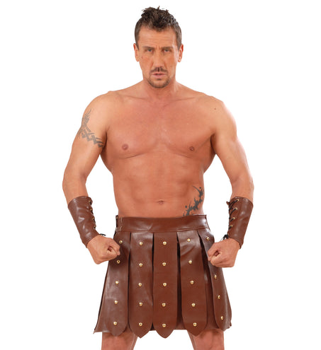e-carnavalskleding-SYK Gladiator rok Brownie