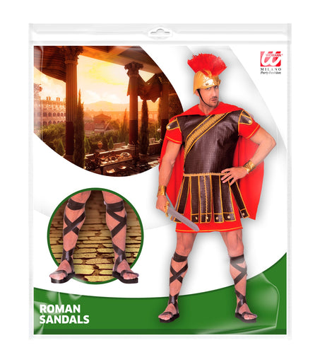 e-carnavalskleding-SYK Gladiator schoen sandalen Centurion