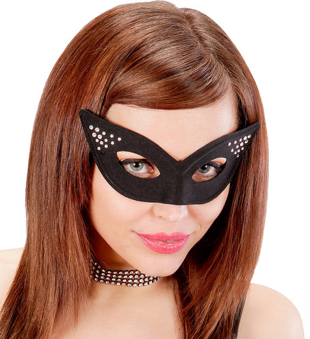 e-carnavalskleding-SYK Glamour oogmaskers met steentjes
