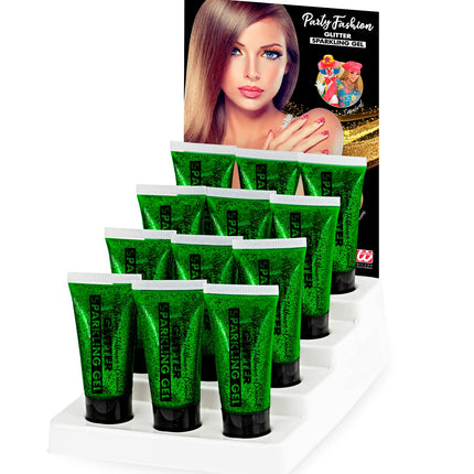 e-carnavalskleding-SYK Glitter gel Groen 25ML