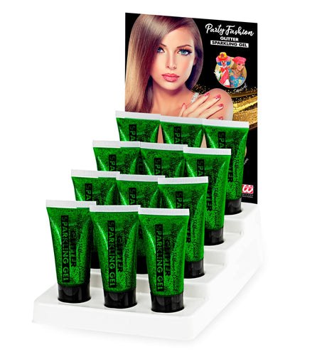 e-carnavalskleding-SYK Glitter gel Groen 25ML