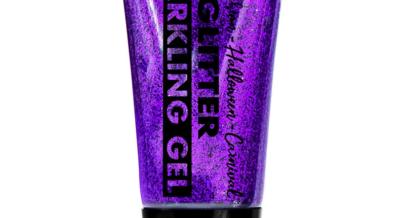 e-carnavalskleding-SYK Glitter gel Paars 25ML