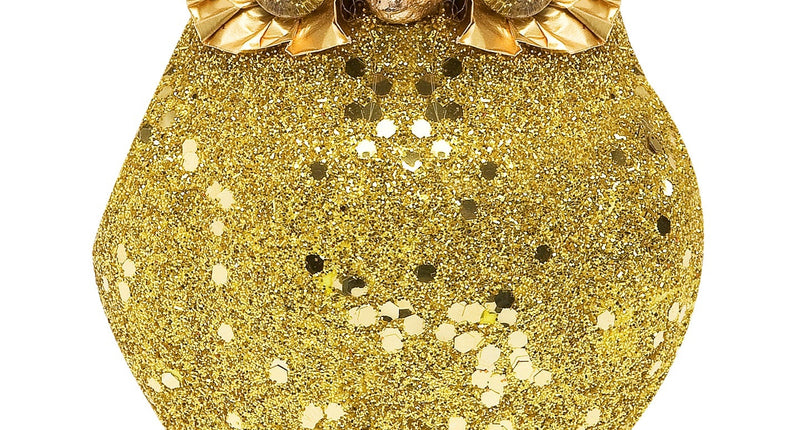 e-carnavalskleding-SYK glitter uil goud 10x5cm