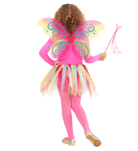 e-carnavalskleding-SYK Glitter vleugels 51 x 39 cm.