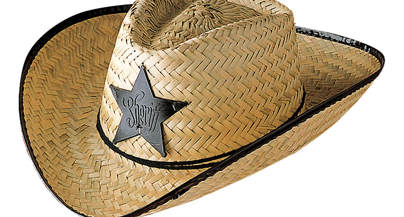 e-carnavalskleding-SYK Goedkope cowboy hoed Sheriff