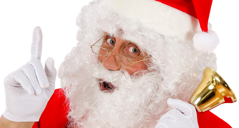 e-carnavalskleding-SYK Goedkope kerstman baard met snor