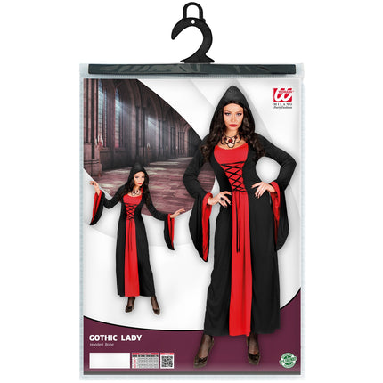 e-carnavalskleding-SYK Gothic jurk voor Halloween