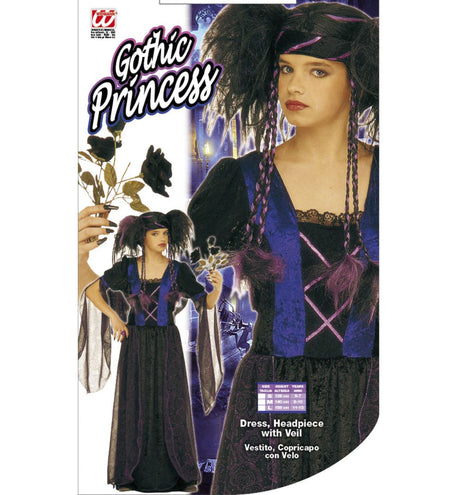 e-carnavalskleding-SYK Gothic kostuum Prinses Jill kind