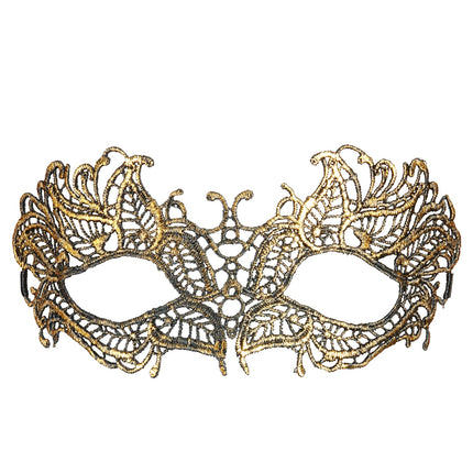 e-carnavalskleding-SYK Gouden antieke oogmaskertjes