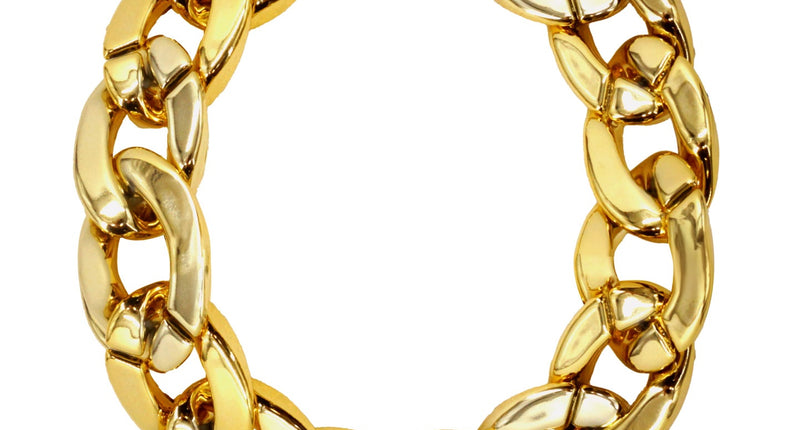 e-carnavalskleding-SYK Gouden armband nep Hip Hop gangster