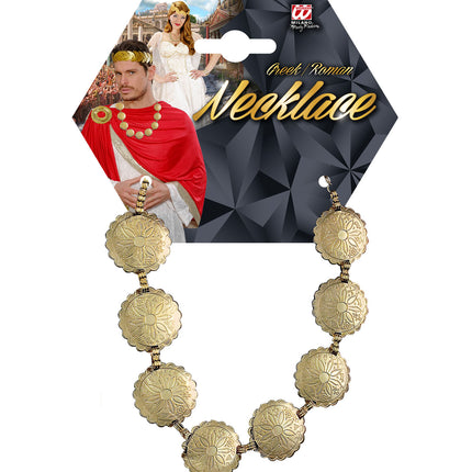 e-carnavalskleding-SYK Gouden ketting Julius Caesar Romein