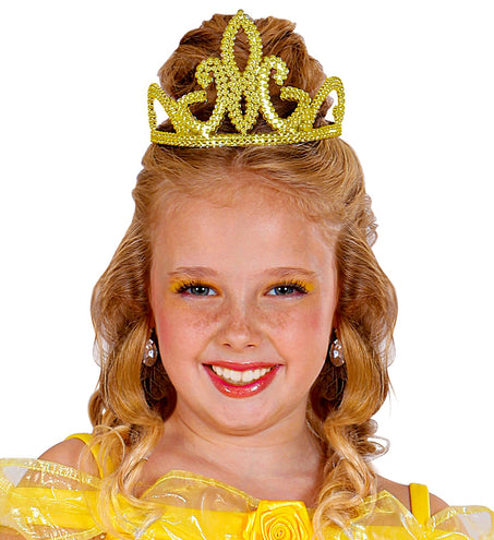 e-carnavalskleding-SYK Gouden kroontje glitters Jill
