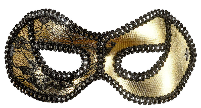 e-carnavalskleding-SYK Gouden oogmasker Venetië glitters