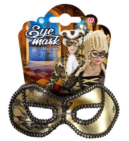 e-carnavalskleding-SYK Gouden oogmasker Venetië glitters