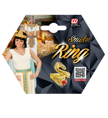e-carnavalskleding-SYK Gouden slangen ringen