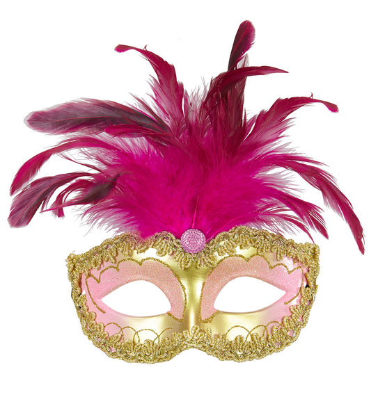 e-carnavalskleding-SYK Gouden Venetiaanse oogmaskertjes