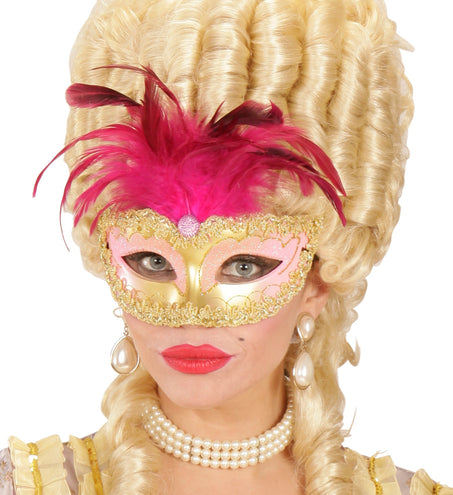 e-carnavalskleding-SYK Gouden Venetiaanse oogmaskertjes