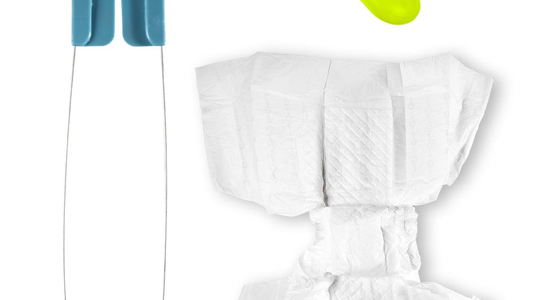 e-carnavalskleding-SYK Grappige babyset in blauw