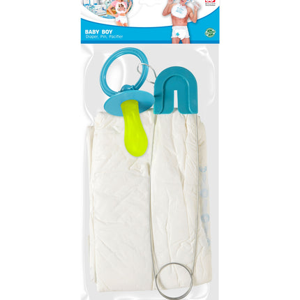 e-carnavalskleding-SYK Grappige babyset in blauw