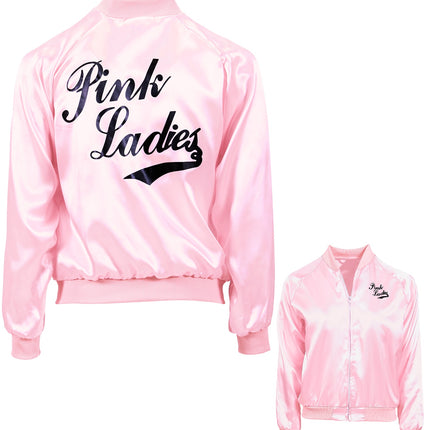e-carnavalskleding-SYK Grease Pink Lady Olivia Newton John jasje