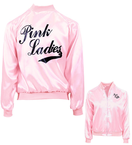 e-carnavalskleding-SYK Grease Pink Lady Olivia Newton John jasje