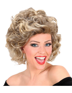 e-carnavalskleding-SYK Grease pruik Olivia Newton John